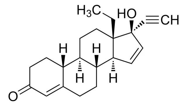 Gestodene structure, CAS 60282-87-3