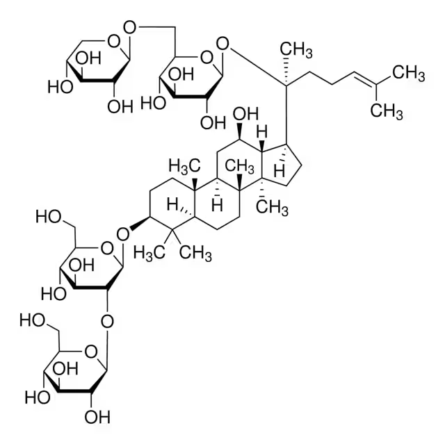 Ginsenoside Rb3 structure, CAS 68406-26-8