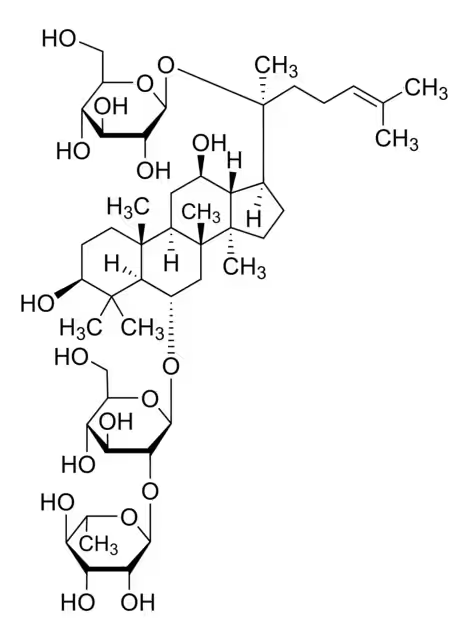 Ginsenoside Re structure, CAS 52286-59-6