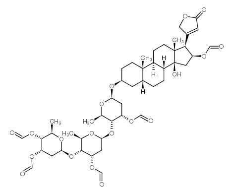 Gitoformate structure, CAS 10176-39-3