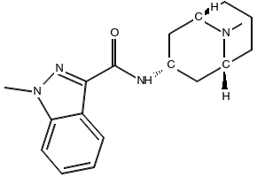 Granisetron structure, CAS 109889-09-0
