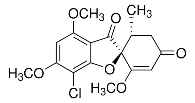 Griseofulvin structure, CAS 126-07-8