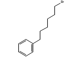 1-Bromo-6-phenylhexane structure, CAS 27976-27-8