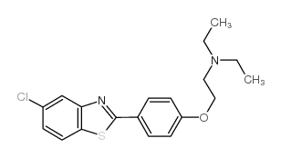 Haletazole structure, CAS 15599-36-7