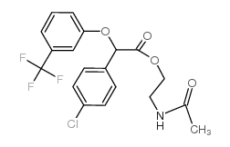 Halofenate structure, CAS 26718-25-2