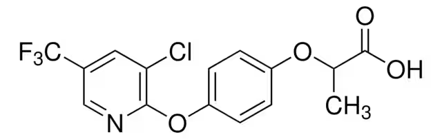 Haloxyfop structure, CAS 69806-34-4