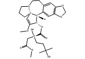Harringtonine structure, CAS 26833-85-2