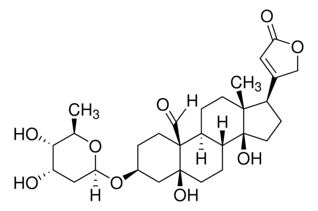 Helveticoside structure, CAS 630-64-8