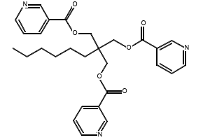 Hepronicate structure, CAS 7237-81-2