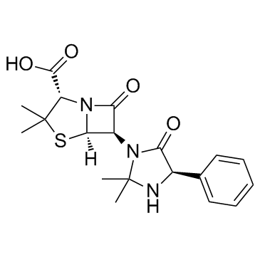 Hetacillin structure, CAS 3511-16-8