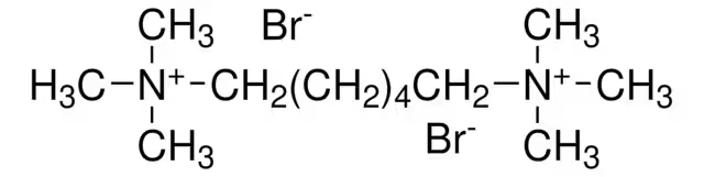 Hexamethonium bromide structure, CAS 55-97-0