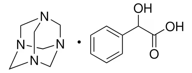 Hexamethylenetetramine mandelate structure, CAS 587-23-5