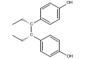 Hexestrol structure, CAS 84-16-2