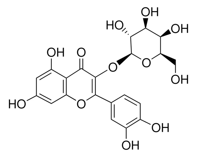 Hyperoside structure, CAS 482-36-0