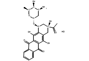 Idarubicin Hydrochloride structure, CAS 57852-57-0