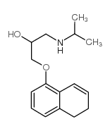 Idropranolol structure, CAS 27581-02-8