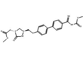 Iefradafiban structure, CAS 149503-79-7