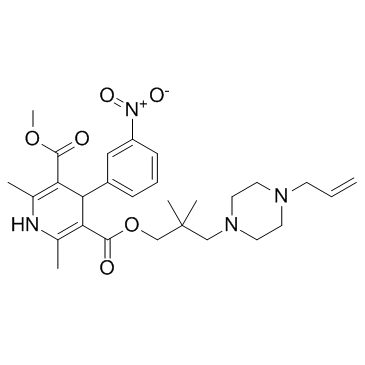 Iganidipine structure, CAS 119687-33-1