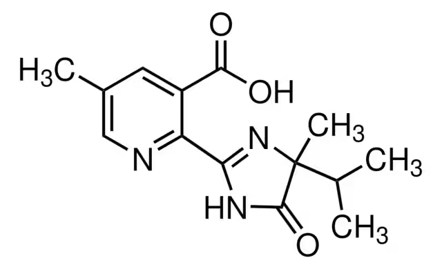 Imazapic structure, CAS 104098-48-8