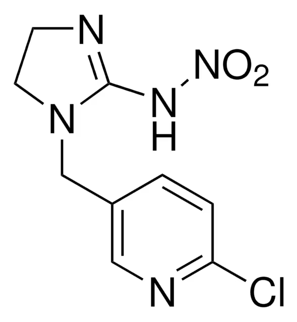 Imidacloprid structure, CAS 138261-41-3