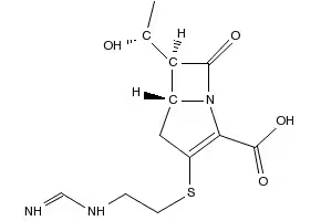 Imipenem structure, CAS 64221-86-9
