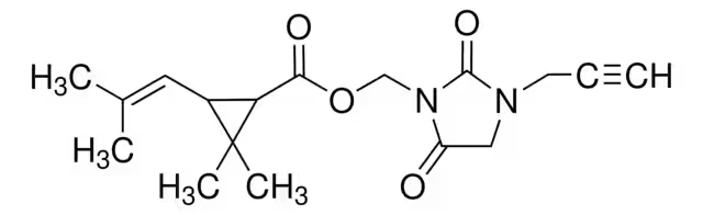 Imiprothrin structure, CAS 72963-72-5