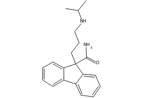 Indecainide structure, CAS 74517-78-5