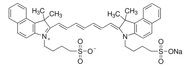 Indocyanine green structure, CAS 3599-32-4