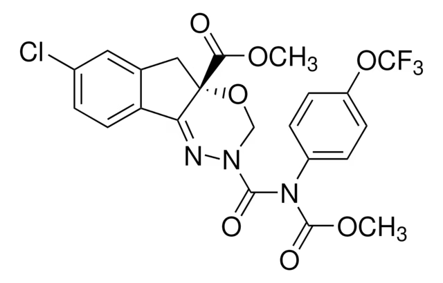 Indoxacarb structure, CAS 173584-44-6