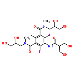 Iobitridol structure, CAS 136949-58-1