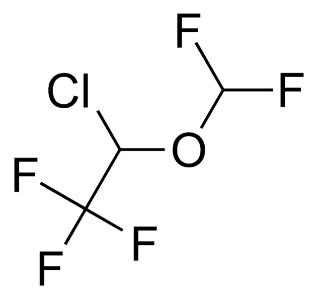 1-Chloro-2,2,2-trifluoroethyl difluoromethyl ether structure, CAS 26675-46-7