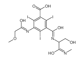 Ioseric acid structure, CAS 51876-99-4
