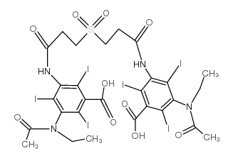 Iosulamide structure, CAS 23205-04-1
