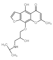 Iprocrolol structure, CAS 37855-80-4