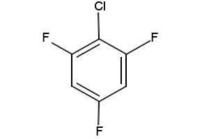 1-Chloro-2,4,6-trifluorobenzene structure, CAS 2106-40-3