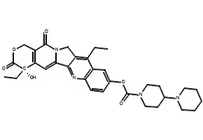 Irinotecan structure, CAS 97682-44-5