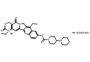 Irinotecan structure, CAS 136572-09-3