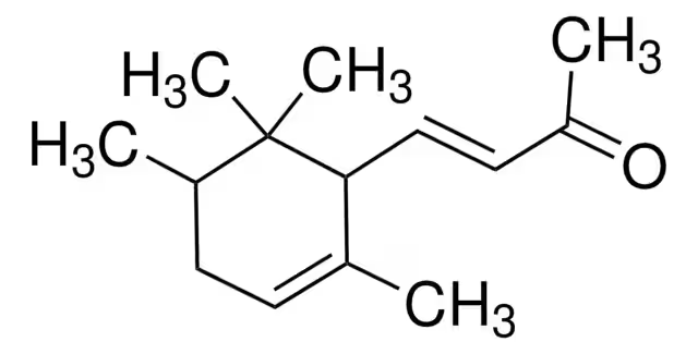 Irone structure, CAS 79-69-6