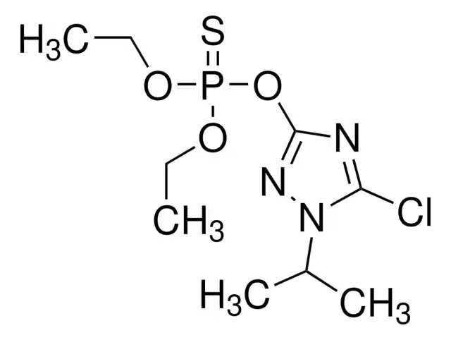 Isazophos structure, CAS 42509-80-8