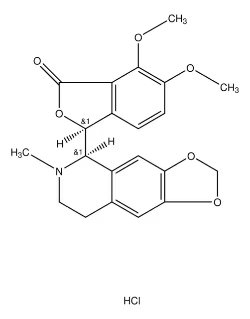 Isocoryne hydrochloride structure, CAS 5936-28-7