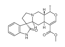 Isomitraphylline structure, CAS 4963-01-3