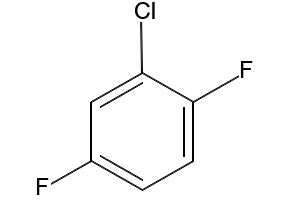 1-Chloro-2,5-difluorobenzene structure, CAS 2367-91-1
