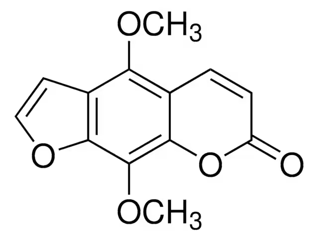 Isopimpinellin structure, CAS 482-27-9
