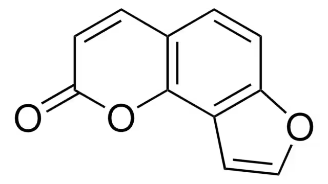 Isopsoralen structure, CAS 523-50-2