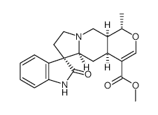 Isopteropodine structure, CAS 5171-37-9