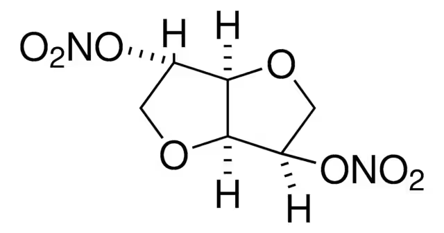 Isosorbide dinitrate structure, CAS 87-33-2