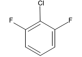 1-Chloro-2,6-difluorobenzene structure, CAS 38361-37-4
