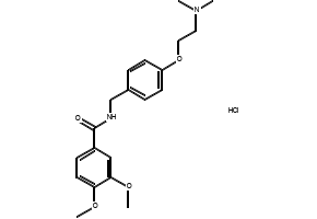 Itopride hydrochloride structure, CAS 122892-31-3
