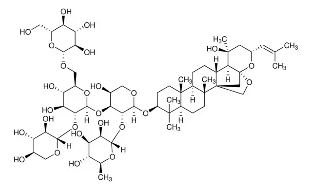 Jujuboside A structure, CAS 55466-04-1