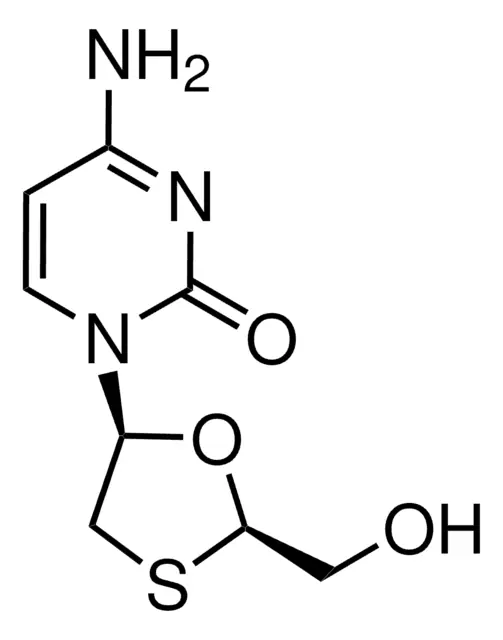 Lamivudine structure, CAS 134678-17-4